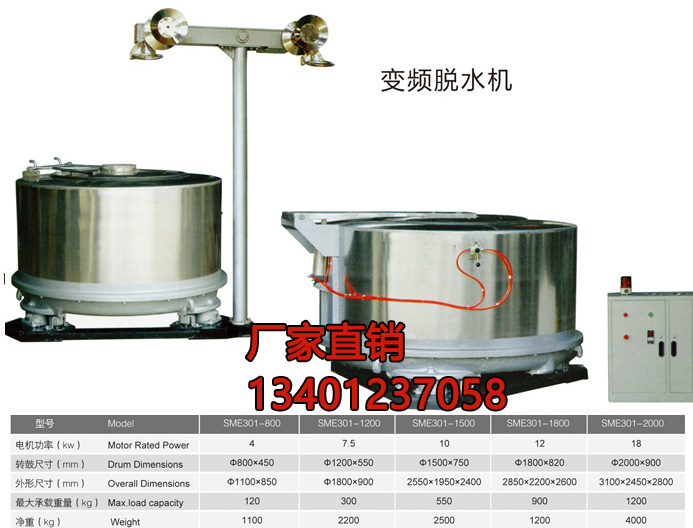 工業1.5米直徑脫水機價格