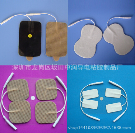 電極片生產廠家供應各種自粘電極片，理療電極片，吞咽障礙zl儀連接線