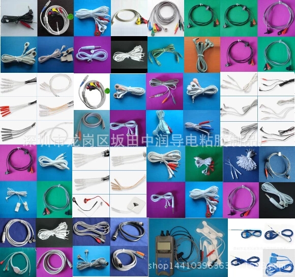 加工生產(chǎn)銀纖維導(dǎo)電am電極理療手套，導(dǎo)電發(fā)熱鞋，電極片，電極線原始圖片3