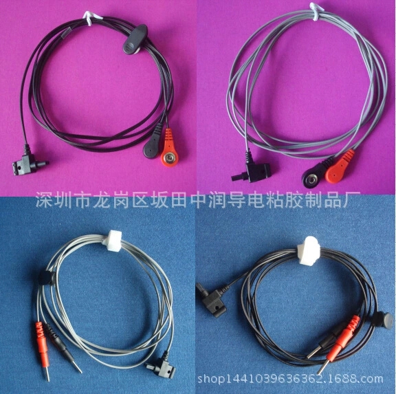 生產(chǎn)廠家直供美膚塑形am電極手套，導(dǎo)電am襪子，電極片，吞咽電極線原始圖片3