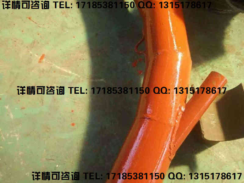 冶煉廠高磨蝕大顆粒介質輸送用陶瓷復合管