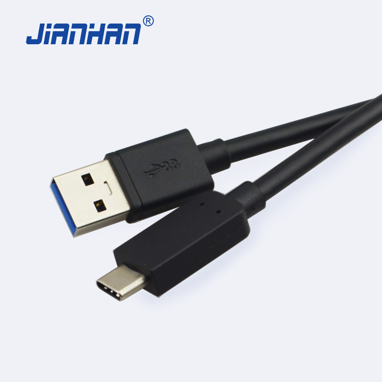 東莞江涵廠價(jià)直營(yíng)標(biāo)準(zhǔn)化TYPE C轉(zhuǎn)USB3.0東莞手機(jī)數(shù)據(jù)線原始圖片3