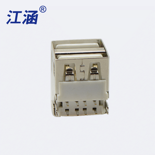 北京USB A母雙層知識產權創意連接器江涵生產廠家