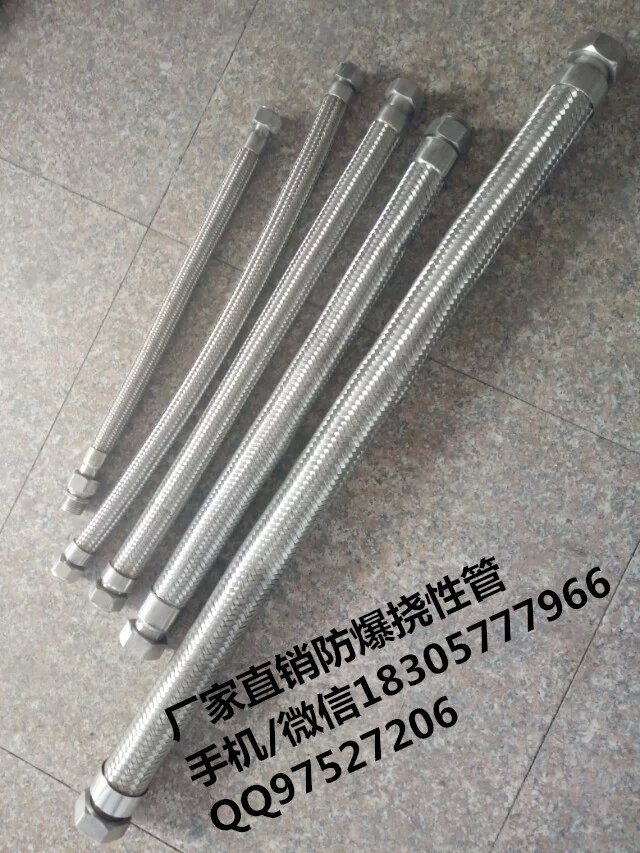 DN15X700防爆撓性連接管M20X1.5防爆接頭原始圖片2