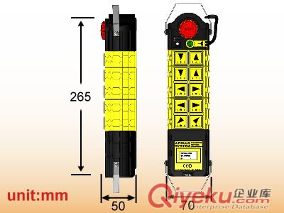 阿波羅工業無線遙控器——C1-10PB原始圖片2