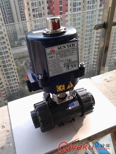 臺灣SUNYEH電動球閥原始圖片3