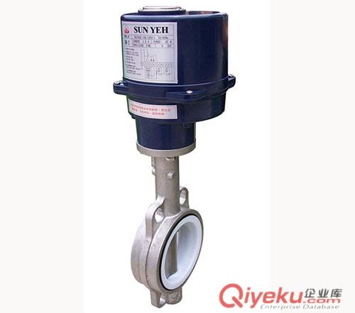 SUNYEH電動不銹鋼蝶閥原始圖片2
