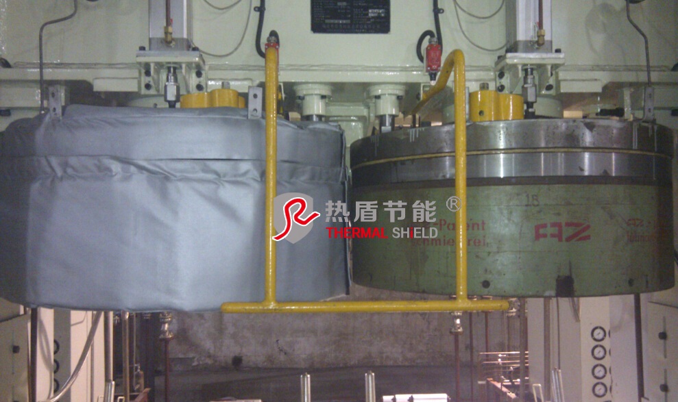 輪胎廠硫化機閥門管線保溫隔熱套