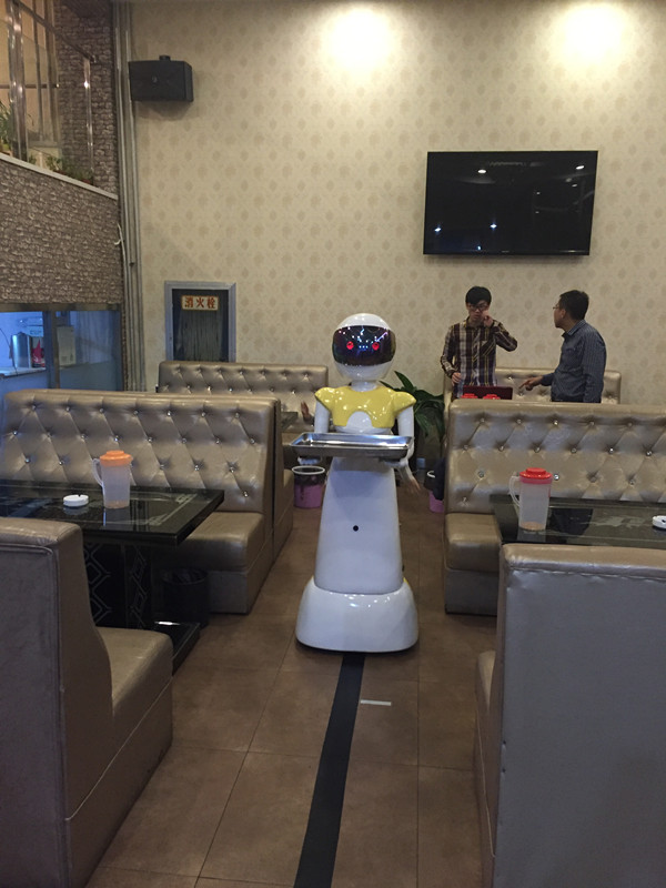 太原磁導航送餐機器人規格，寧夏哪家寧夏盛仕智能磁導航送餐機器人供應商好