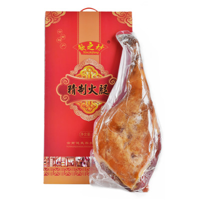 云南特產(chǎn) 宣威火腿 云腿 歆之坊火腿 5千克禮盒整支火腿