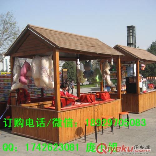 供應戶外售貨車，實木售貨車，可愛手推車，流動外賣車，仿古售貨車