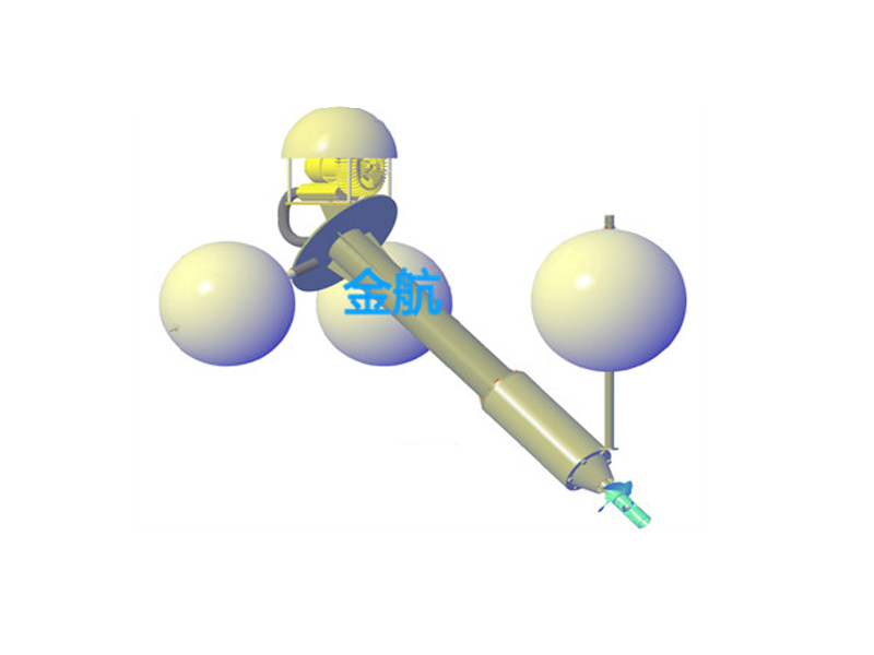 金航專業(yè)供應(yīng)傾斜式潛浮曝氣機(jī) 潛浮式曝氣機(jī)價(jià)位