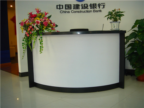 JH-002中國建設銀行大堂經理臺原始圖片3