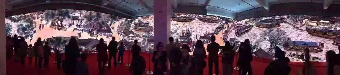 3D動態(tài)版清明上河圖租賃.