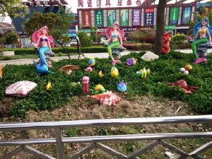  美人魚展海洋展道具展覽租賃出租,