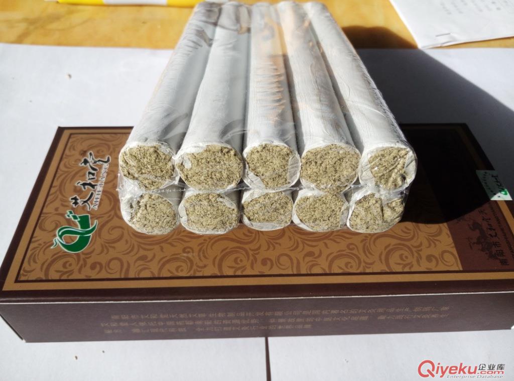 精裝15:1艾絨七年陳艾條18mm＊200mm＊10支裝有煙艾灸條原始圖片3