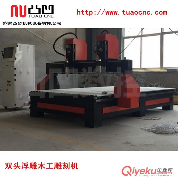 濟南雙頭木工刻花機 浮雕木工雕刻機