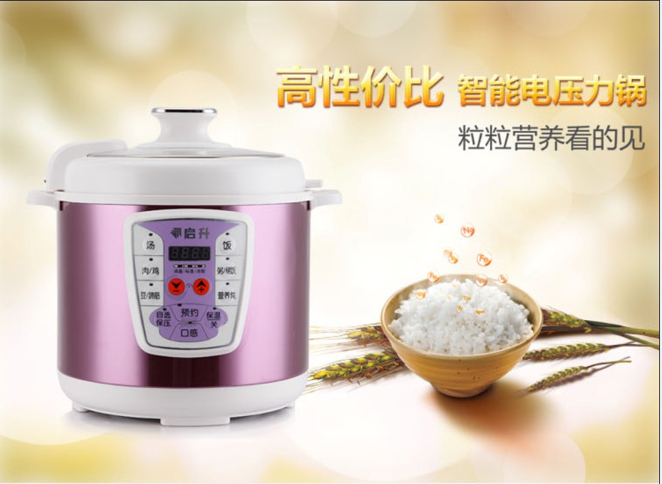 家用生活智能電飯煲 批發tjzp電飯鍋5L 微電腦24小時預約電飯鍋