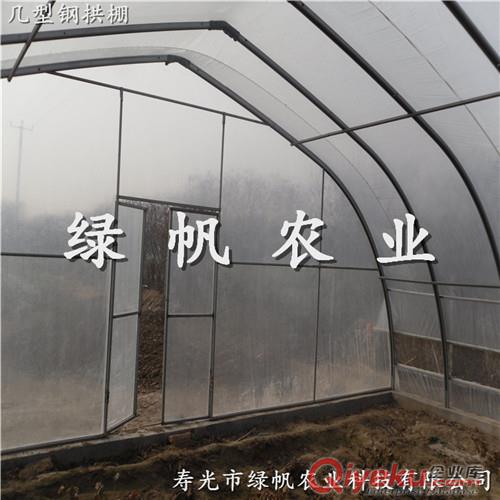 供應(yīng)壽光市綠帆農(nóng)業(yè) 100*10幾型鋼拱棚 春秋棚造價(jià) 溫室工程廠家 原始圖片3