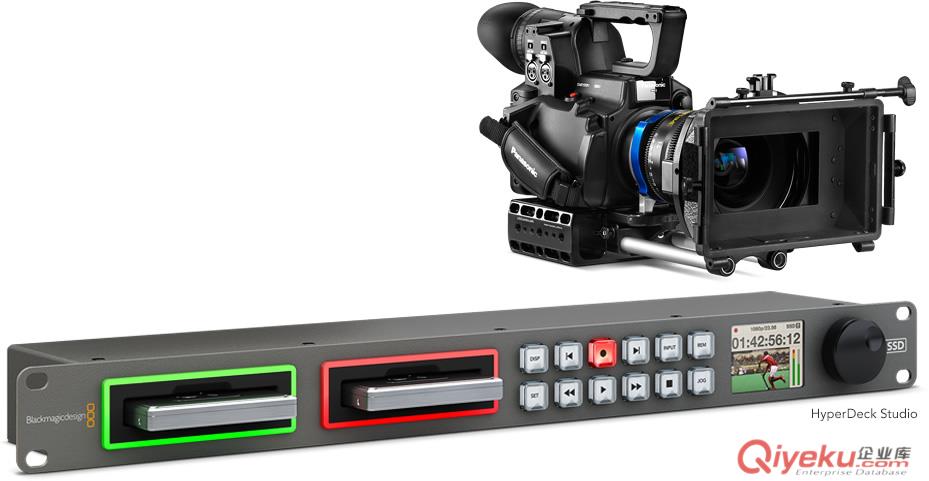 Blackmagic HyperDeck Studio機(jī)架式硬盤錄像機(jī)