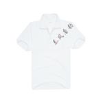 服务员T恤衫厂家-夏季工作服T恤衫印花绣字