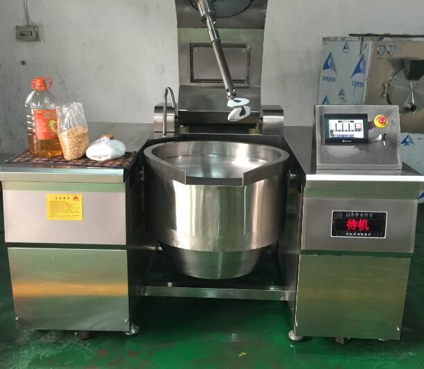 電磁加熱滾筒式自動炒菜機|銳正機械制造