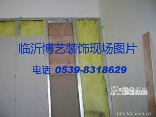 臨沂專業承接石膏板隔斷墻工程 博藝隔墻吊頂公司原始圖片2