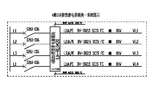 4路20A智能开关模块生产厂家