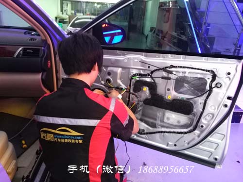 深圳福田羅湖具有qw啟籟汽車音響改裝服務品牌隔音車身貼膜專業原始圖片2