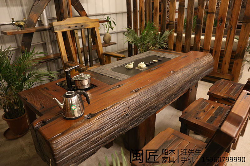 船木茶臺(tái)價(jià)格 專業(yè)供應(yīng)中山船木茶桌