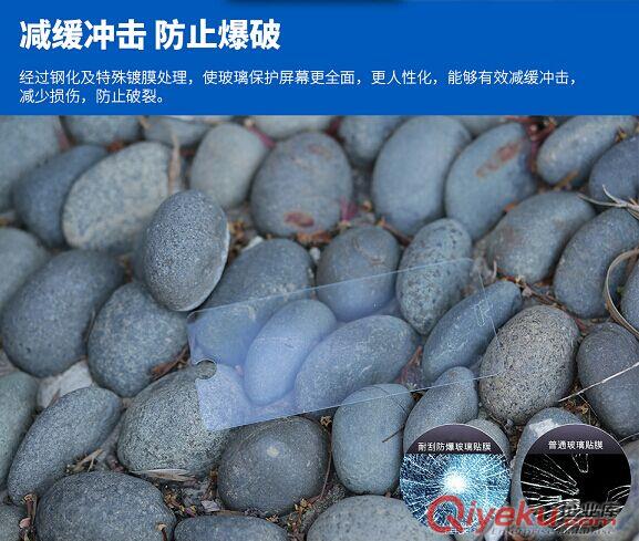  0.2mm高透護眼手機鋼化膜價格