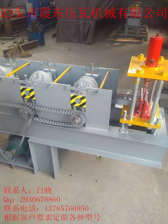 廠家直銷震東840型彩鋼瓦設備發往江蘇無錫原始圖片2