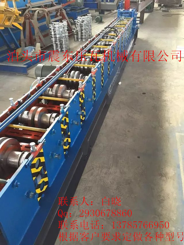 優質彩鋼設備選泊頭震東，專業生產860/850水波紋雙層彩鋼板壓瓦機