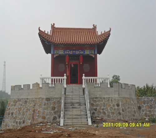 大型仿古建筑假山塑樹廠家