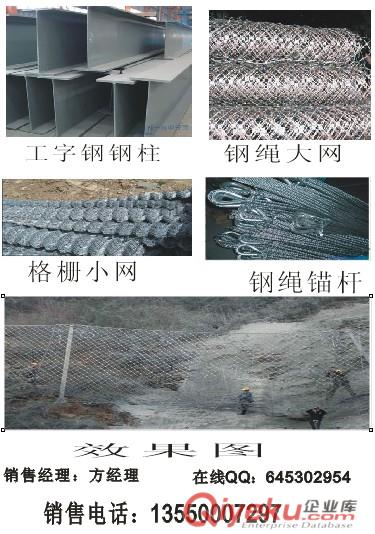 云南大理邊坡防護被動防護網怎么賣廠家直銷