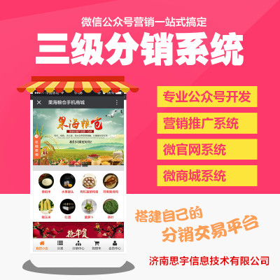 全球股東分紅微信三級分銷系統開發-濟南思宇信息
