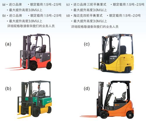 湖北哪里有提供實惠的武漢平衡重電動叉車出租_上乘電動叉車出租