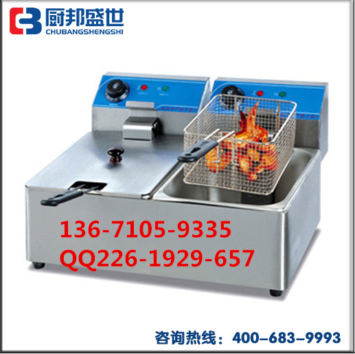 西餐廳炸雞腿機器|電炸雞翅雞胗爐子|油炸香酥雞爐子|肯德基炸雞塊機器