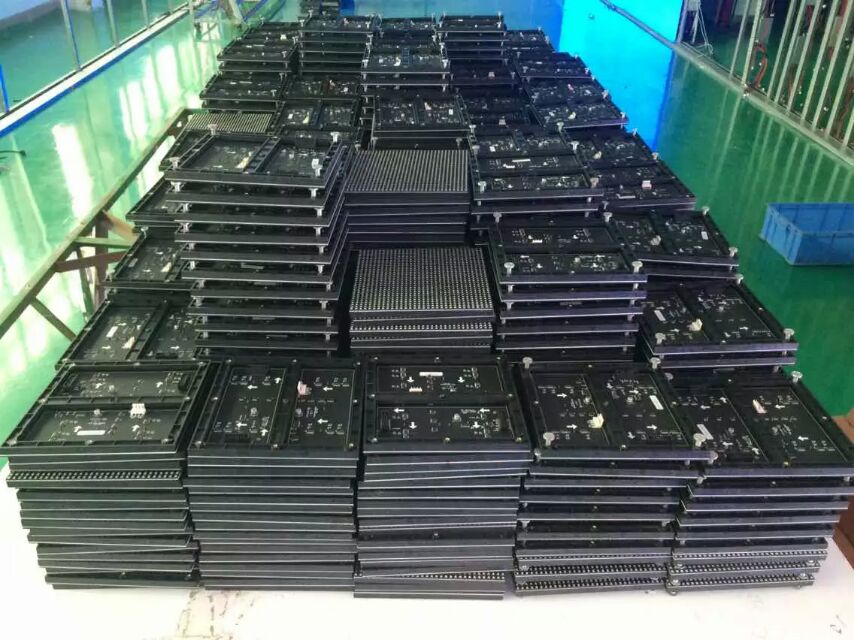 廠家批發室內P10全彩LED模組(華美聚彩LED)