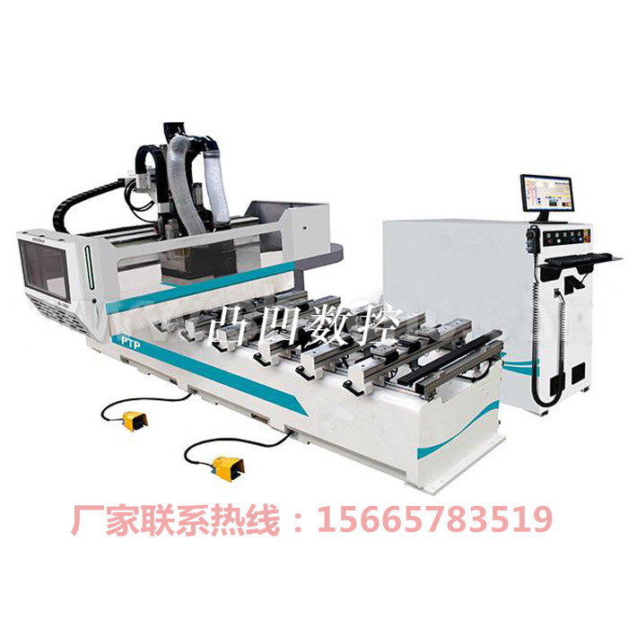 供應(yīng)數(shù)控排鉆加工中心  板式家具雕刻機  聊城柜門專用設(shè)備