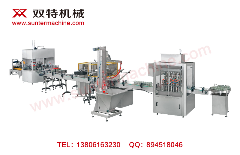 ST-GFL-J 芝麻酱、花生酱灌装生产线