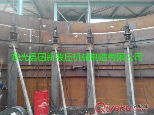 松卡液壓提升裝置用于工程建筑中的大型儲罐