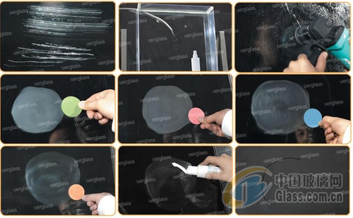 中空玻璃划痕ts修复
