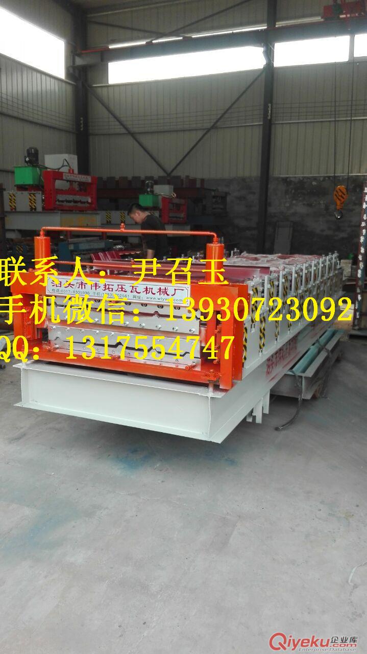 840/900彩鋼壓瓦機設(shè)備