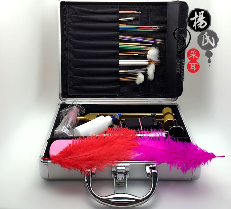 北京采耳培訓——南昌口碑好的楊氏采耳工具55件套裝供應商推薦