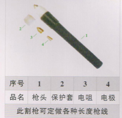泛洋100A槍頭
