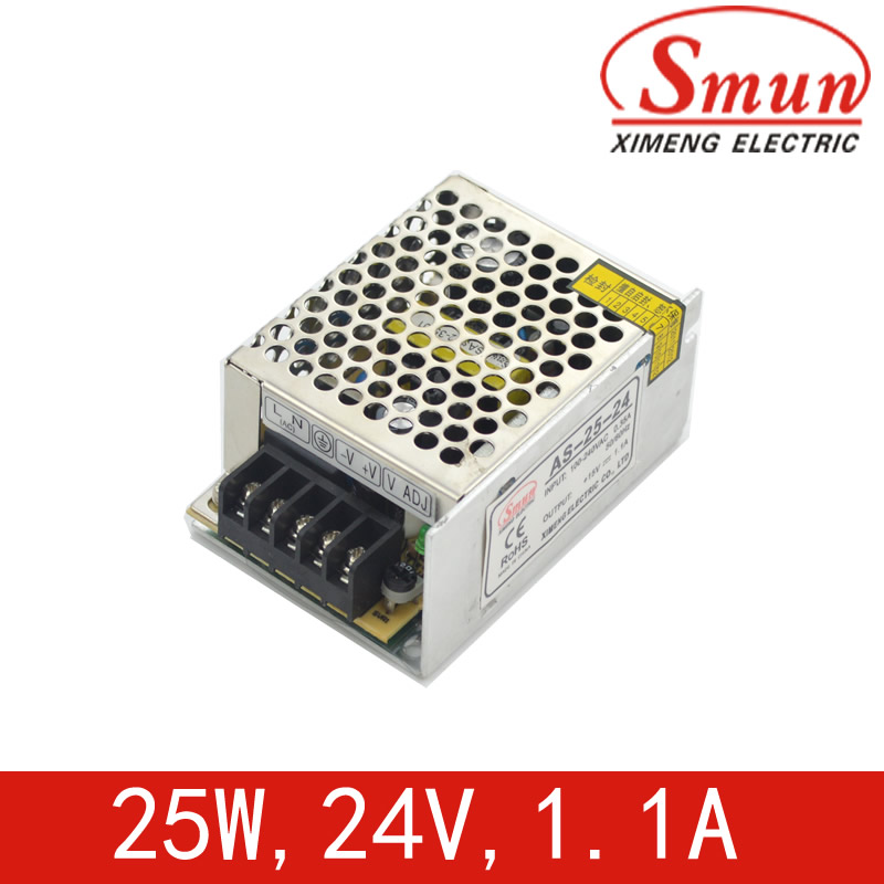 24V 1.1A小体积开关电源 25w led开关电源