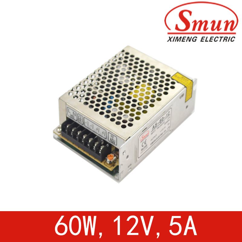 12V 5A小体积开关电源 60w led开关电源