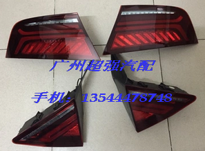 奥迪 新款 C7 A7 LED尾灯 流动转向 RS7 矩阵尾灯