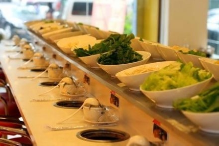 旋轉小火鍋設備多少錢 回轉小火鍋設備價格原始圖片2